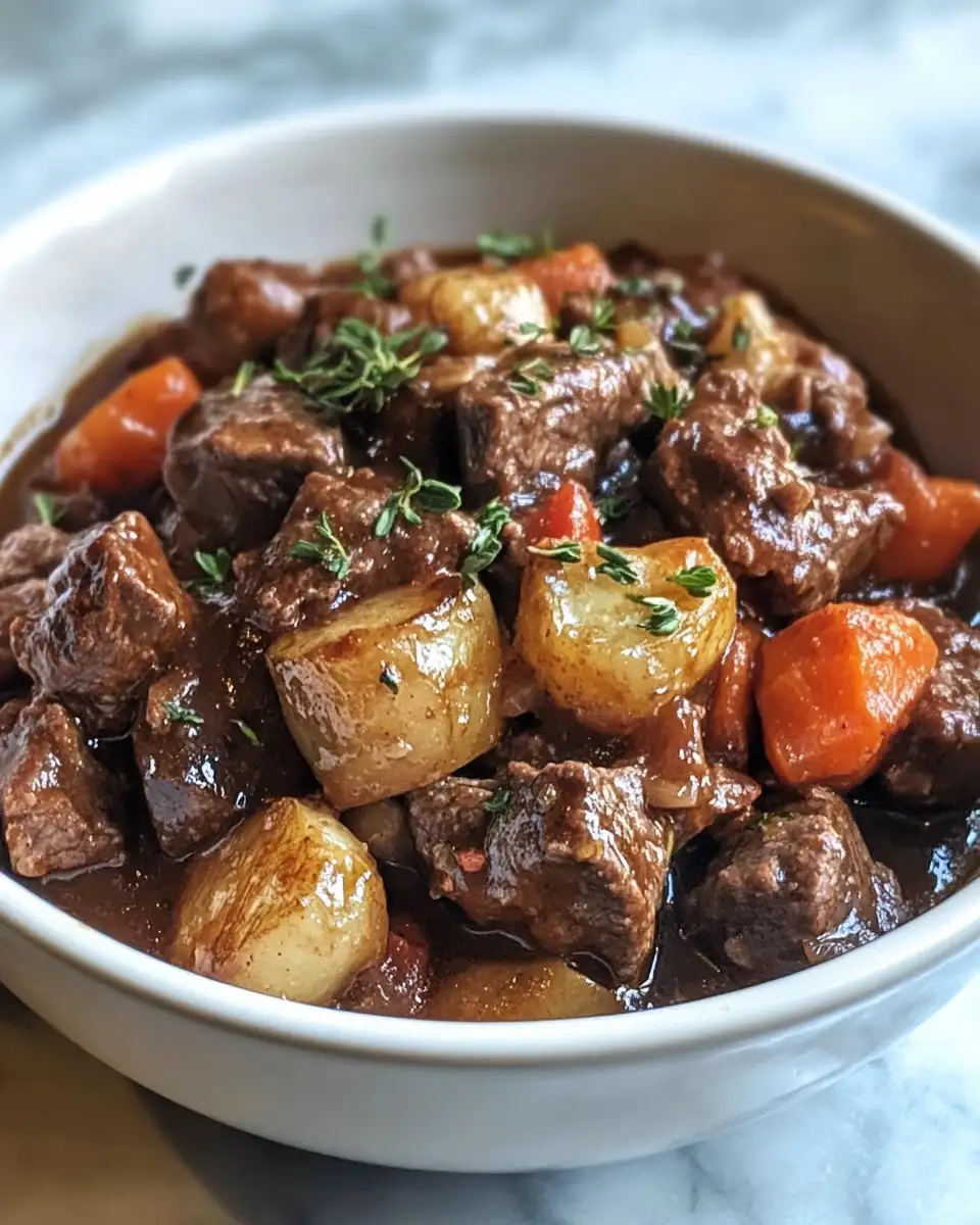 Final dish - Savor the Rich Flavors of a Tuscan Beef Casserole Adventure