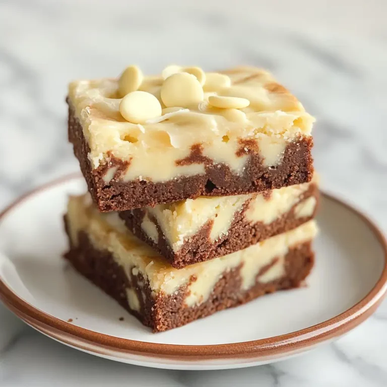 Decadent Delight: Discover the Irresistible Magic of White Chocolate Brownies - Featured Image