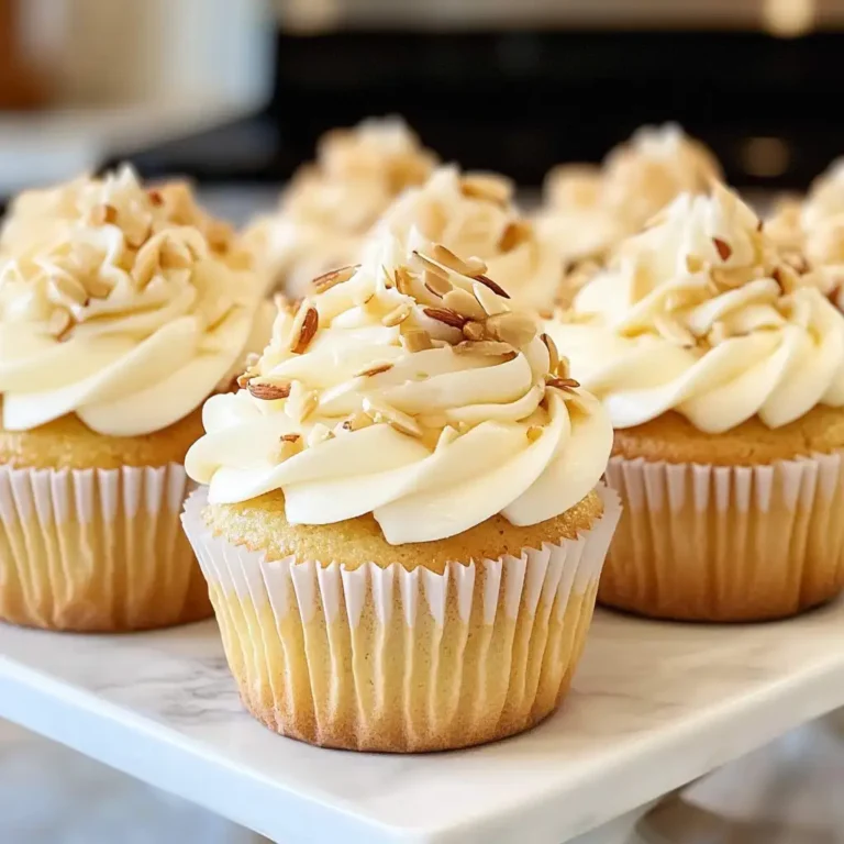 Sweet Symphony: Almond Amaretto Cupcakes Delight - Featured Image