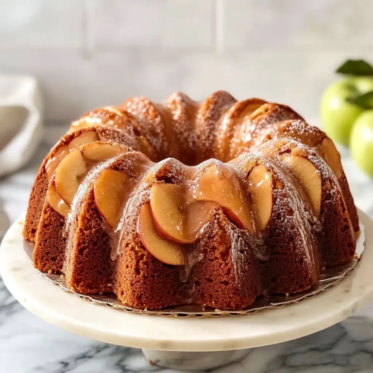 Irresistibly Moist Apple Bundt Cake That Will Steal the Show - Featured Image