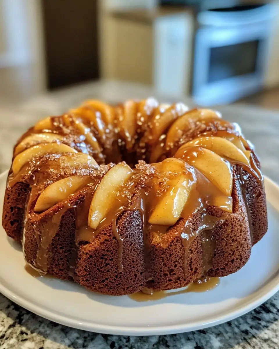Final dish - Irresistibly Moist Apple Bundt Cake That Will Steal the Show
