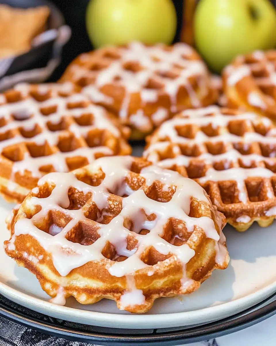 Apple Fritter Waffle Donuts: A Delicious Twist on Breakfast Treats - Featured Image