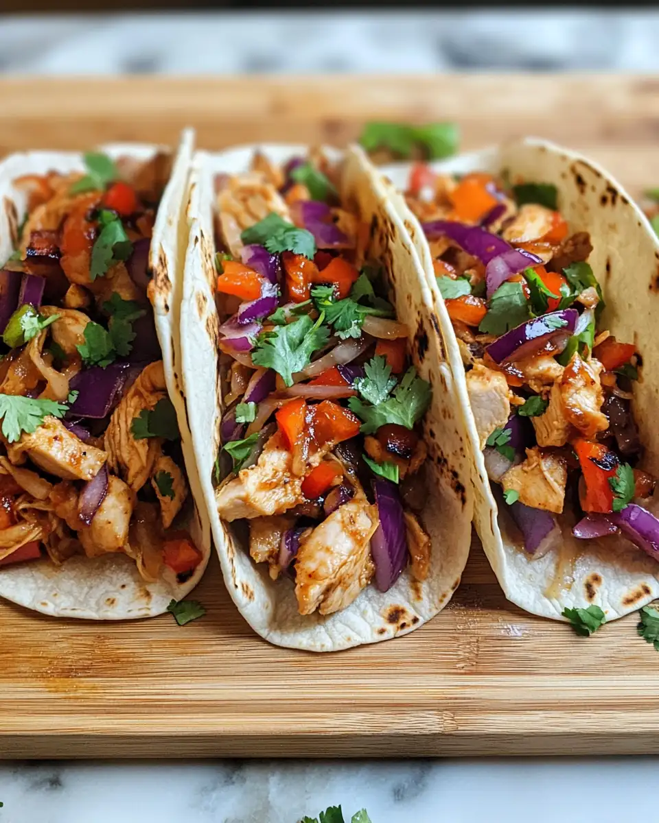 Final dish - Sizzling Asian Chicken Wonton Tacos: A Fusion Feast for Your Taste Buds