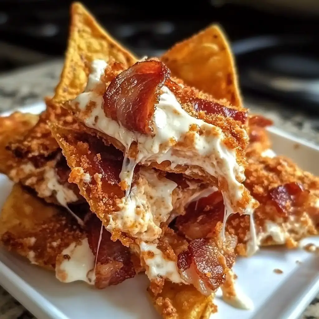 Indulge in the Ultimate Snack: Bacon & Cream Cheese Stuffed Doritos Delight - Featured Image