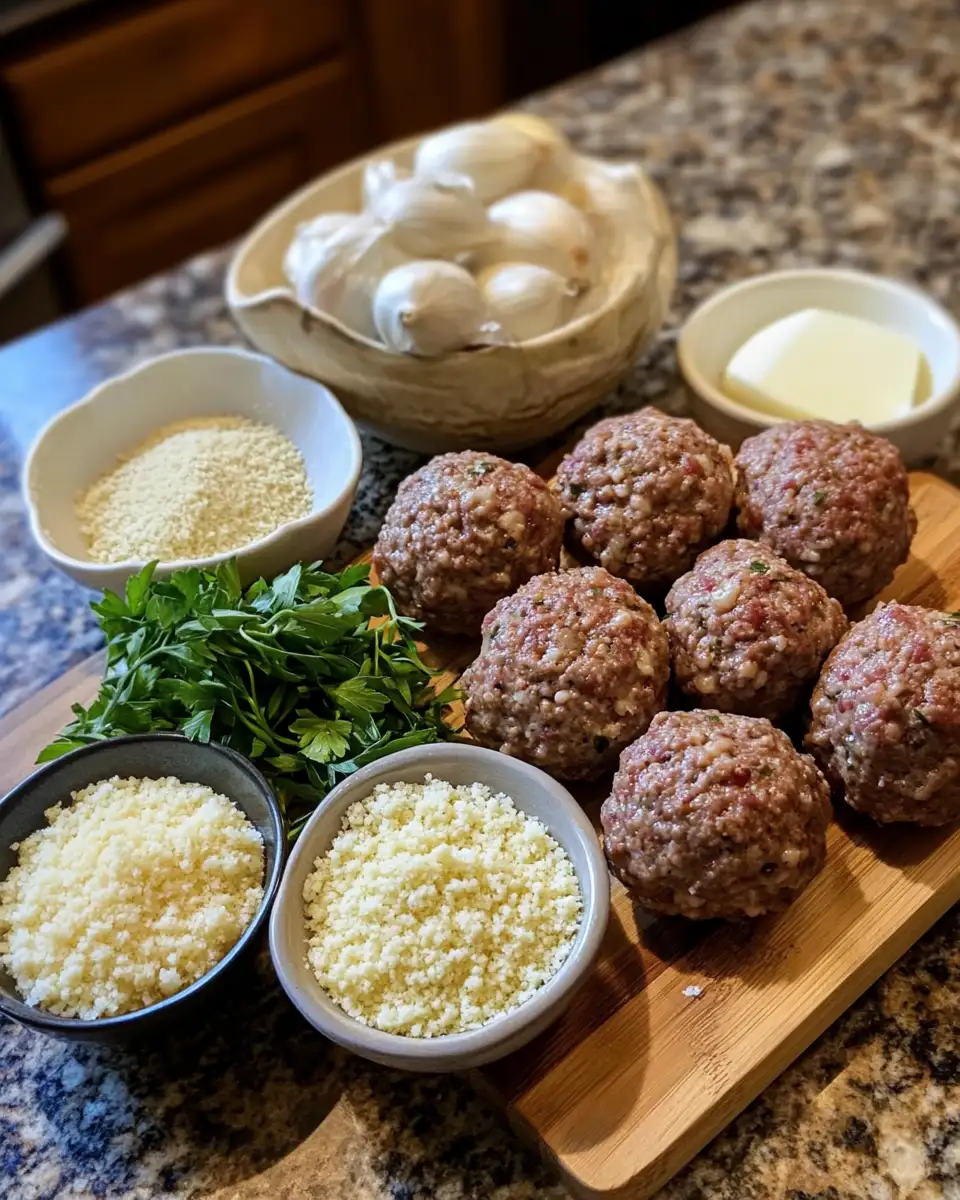 Sizzling Secrets to Perfectly Baked Meatballs 4 Ingredients for Sizzling Secrets to Perfectly Baked Meatballs