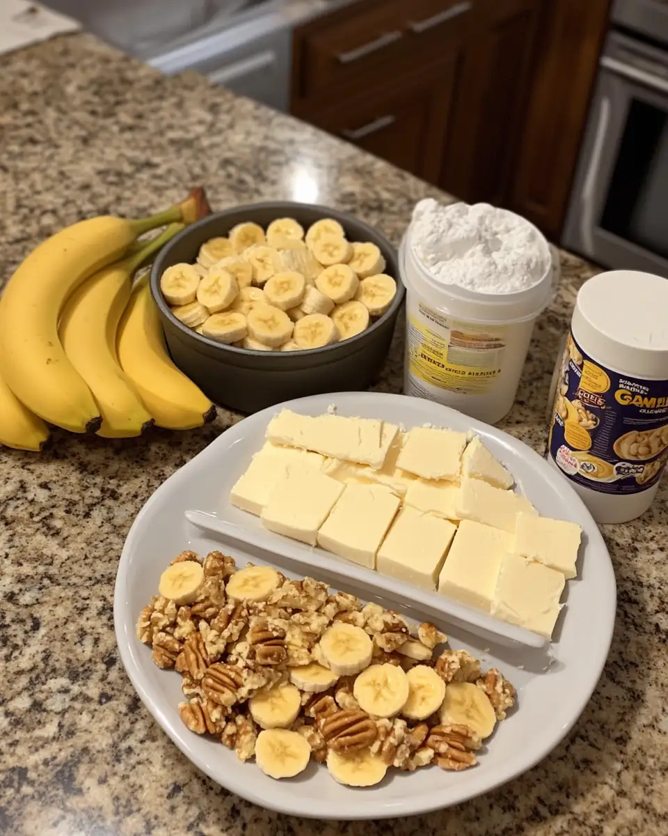 Banana Pudding Crunch Cheesecake: A Creamy, Crunchy Delight 4 Ingredients for Banana Pudding Crunch Cheesecake: A Creamy, Crunchy Delight