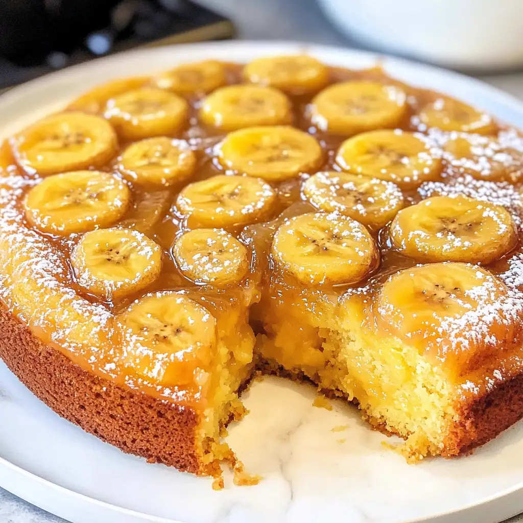 Sweet Symphony: Discover the Magic of Banana Upside Down Cake - Featured Image