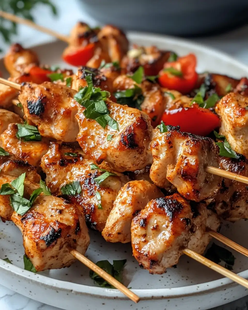 Sizzle and Spice: Irresistible Bang Bang Chicken Skewers 4 Final dish - Sizzle and Spice: Irresistible Bang Bang Chicken Skewers