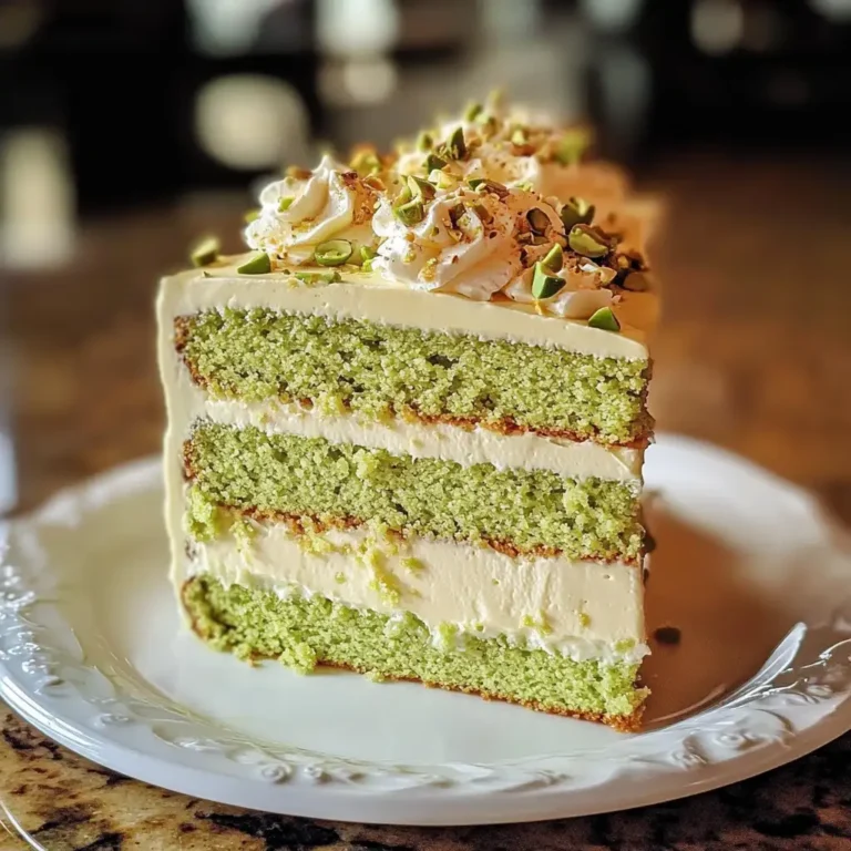 Indulge in the Best Creamy Pistachio Cake Moist Layered Dessert Recipe 4 Indulge in the Best Creamy Pistachio Cake Moist Layered Dessert Recipe - Featured Image