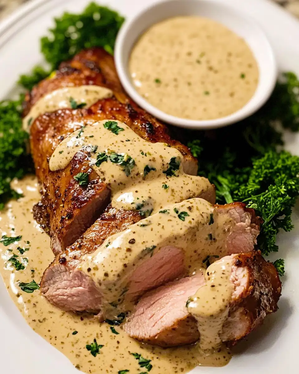 Unleash Flavor with the Best-Ever Pork Tenderloin and Dijon Cream Sauce - Featured Image