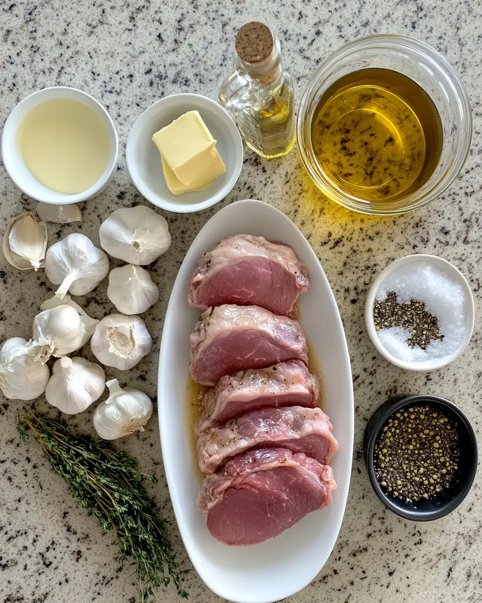Ingredients for Unleash Flavor with the Best-Ever Pork Tenderloin and Dijon Cream Sauce