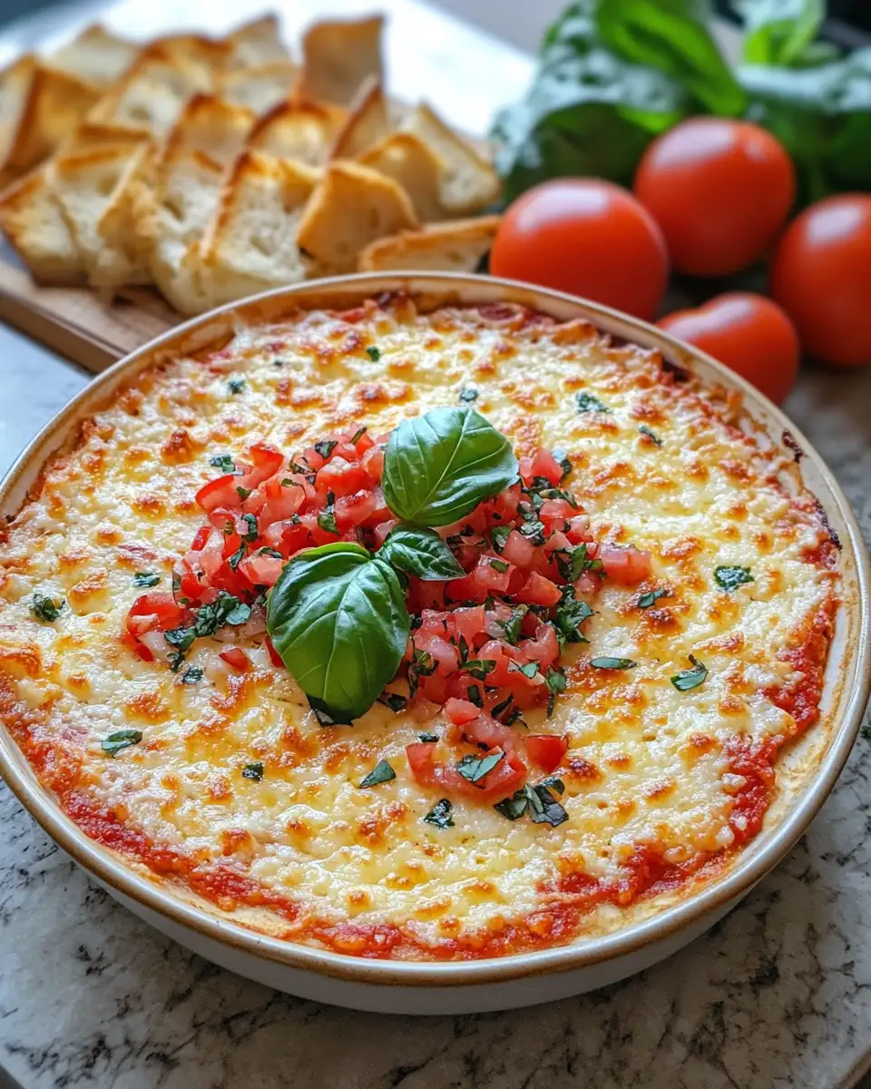 Final dish - Bruschetta Dip Bliss Transform Your Snack Game