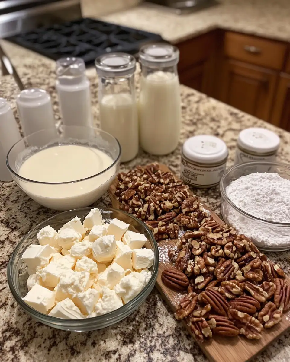 Ingredients for Irresistibly Indulgent: Dive into the Decadence of Butter Pecan Praline Poke Cake