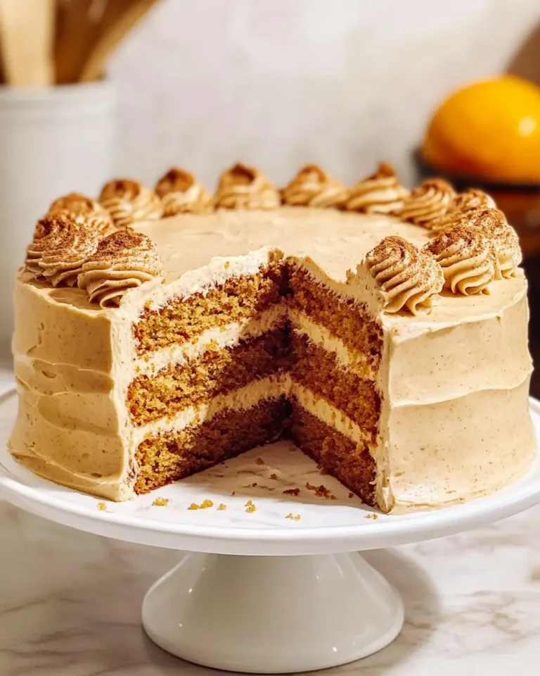 Sweet Sensations: Cake with Cinnamon Cream Cheese Frosting - Featured Image