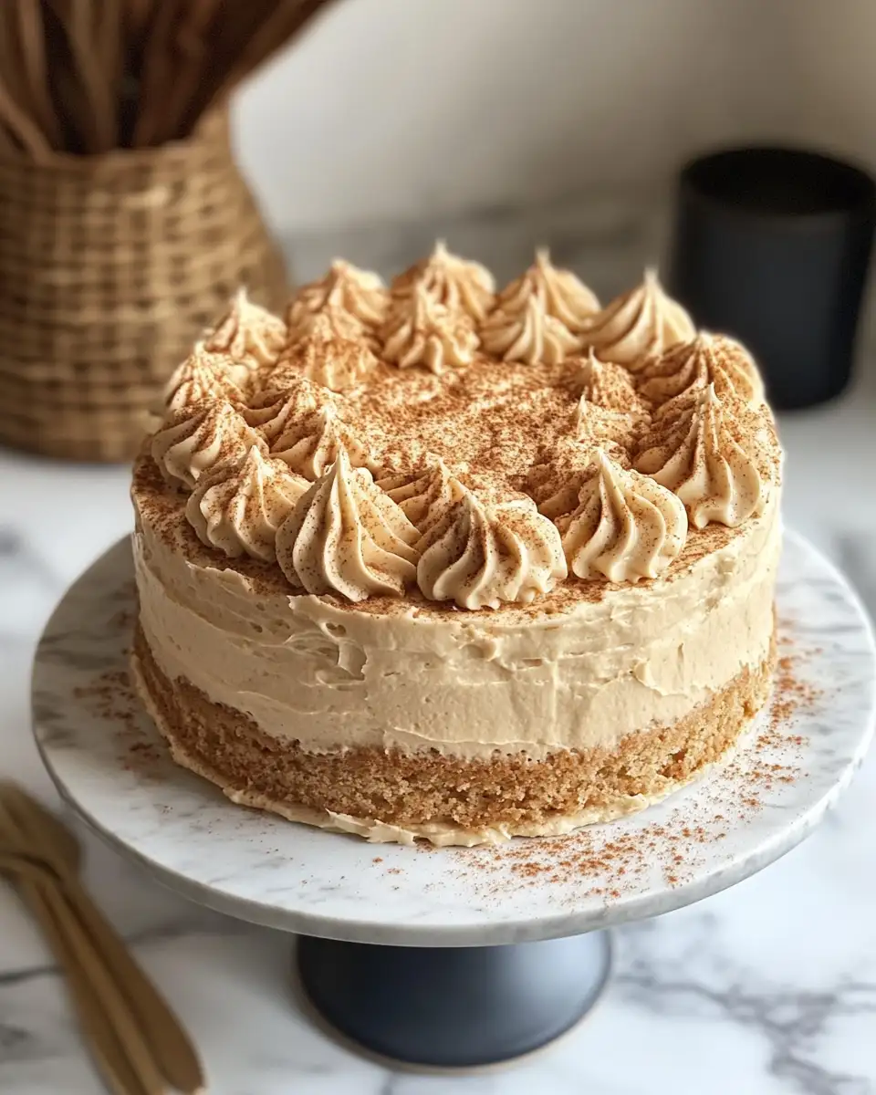 Final dish - Sweet Sensations: Cake with Cinnamon Cream Cheese Frosting