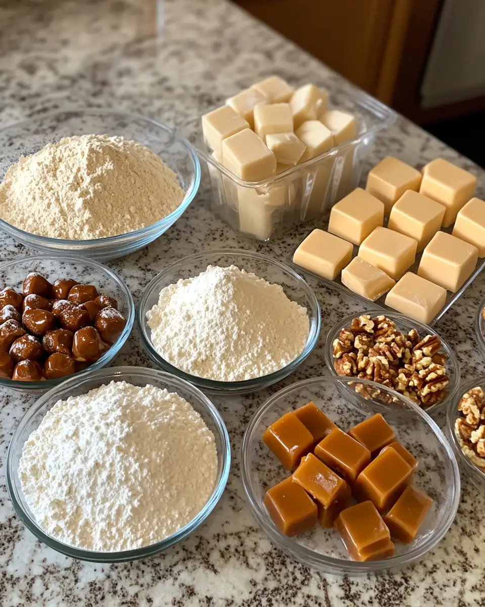 Ingredients for Indulge in Sweet Delight: The Ultimate Caramel Crunch Cake Experience