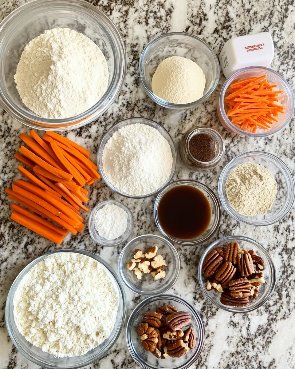 Indulge in the Ultimate Caramel Pecan Carrot Heaven Cake Delight 4 Ingredients for Indulge in the Ultimate Caramel Pecan Carrot Heaven Cake Delight
