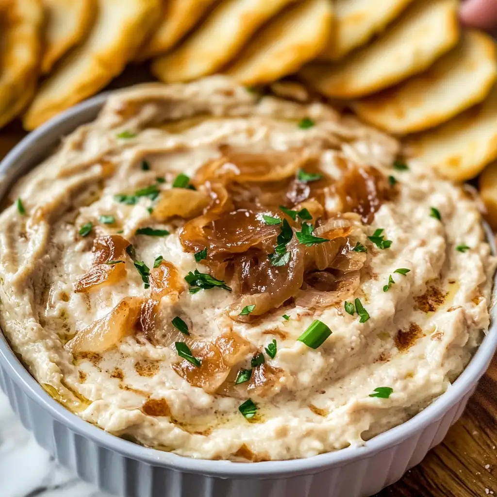 Irresistibly Creamy: The Ultimate Caramelized Onion Dip Recipe - Featured Image