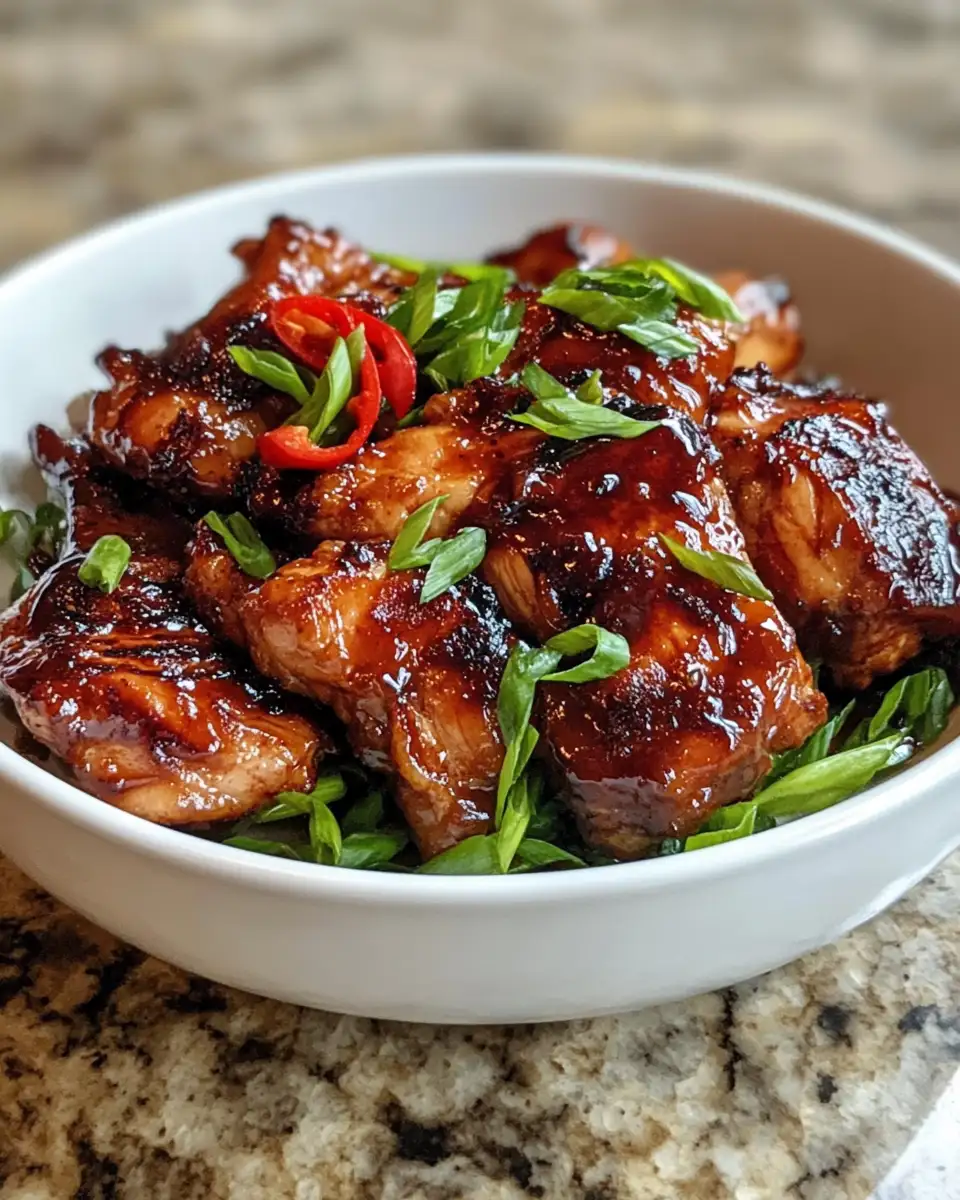 Savor the Flavor: Irresistible Char Siu Chicken Delight 6 Final dish - Savor the Flavor: Irresistible Char Siu Chicken Delight