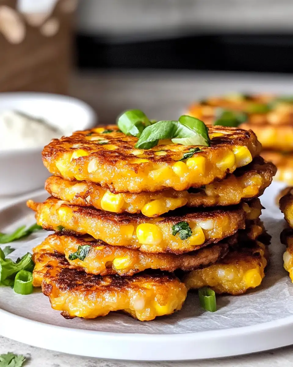 Irresistibly Cheesy Corn Fritters That Will Steal the Show - Featured Image
