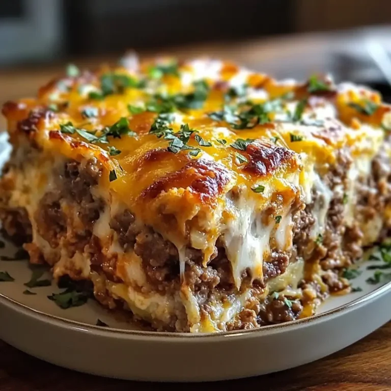 Ultimate Comfort: Cheesy Loaded Meatloaf Casserole Delight - Featured Image