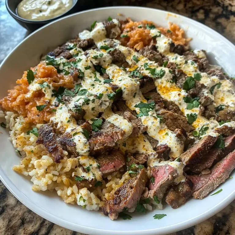 Indulge in Ultimate Comfort: Cheesy Steak & Queso Rice Bowl Delight - Featured Image