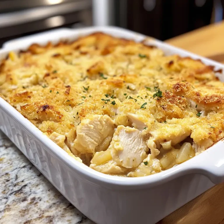 Comforting Chicken and Dressing Casserole: A Cozy Classic for Every Table - Featured Image