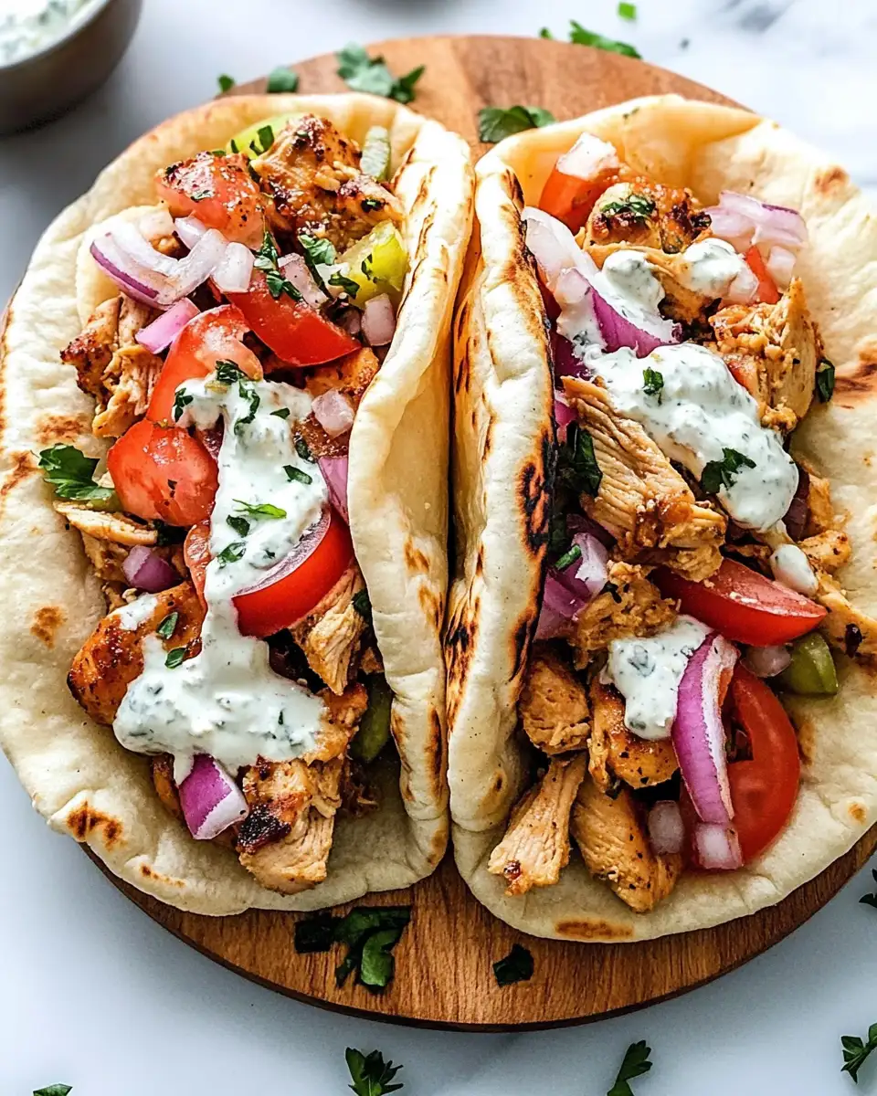Savor the Flavor: Perfect Chicken Gyros and Pita at Home - Featured Image