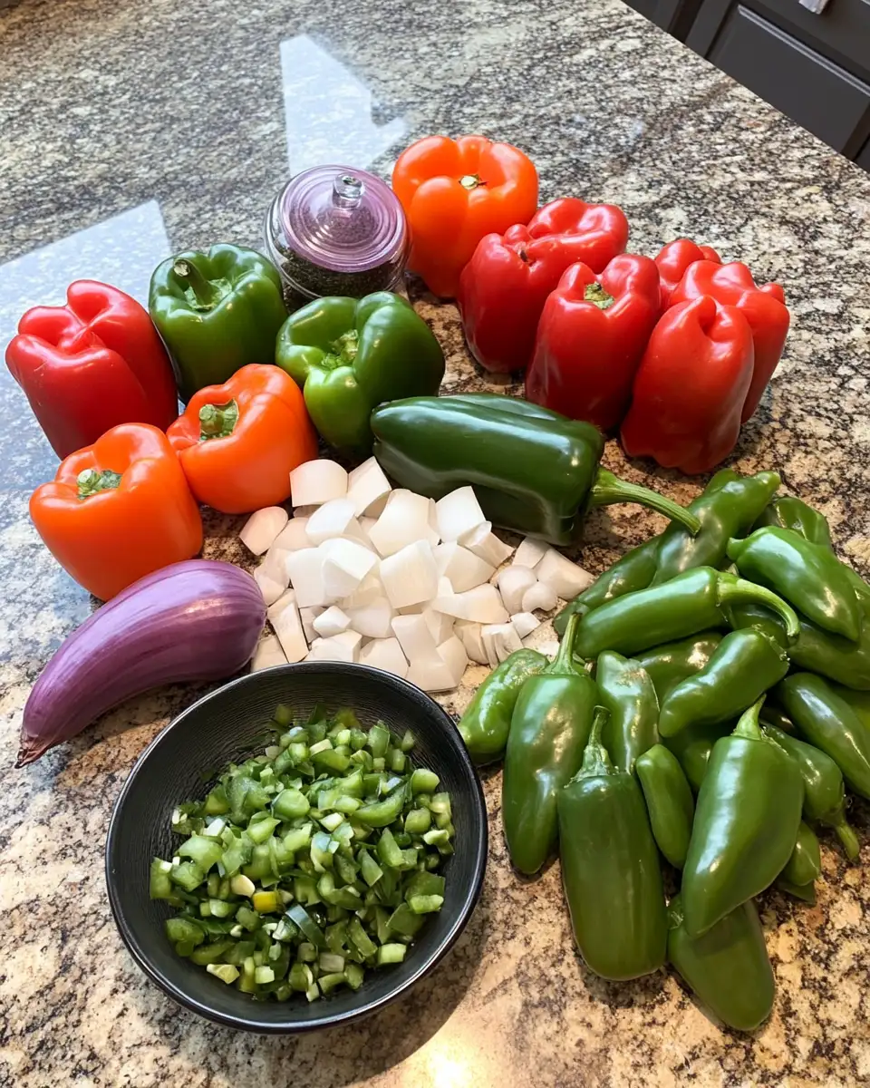 Chile Relleno Casserole: A Fiesta of Flavors in Every Bite 4 Ingredients for Chile Relleno Casserole: A Fiesta of Flavors in Every Bite