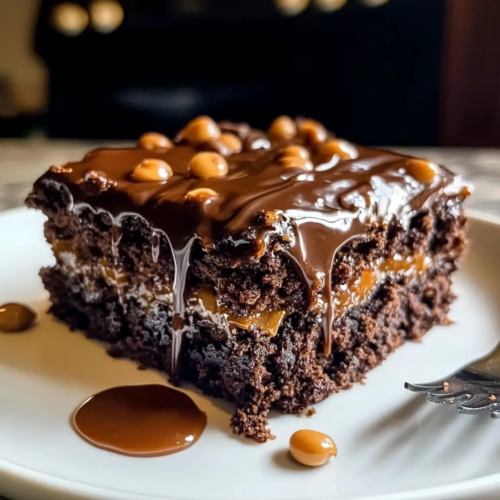 Indulge in Decadence: The Ultimate Chocolate Caramel Dump Cake Delight - Featured Image