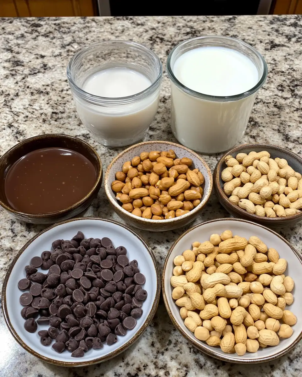 Ingredients for Decadent Delight: Dive Into the Ultimate Chocolate Peanut Butter Dump Cake