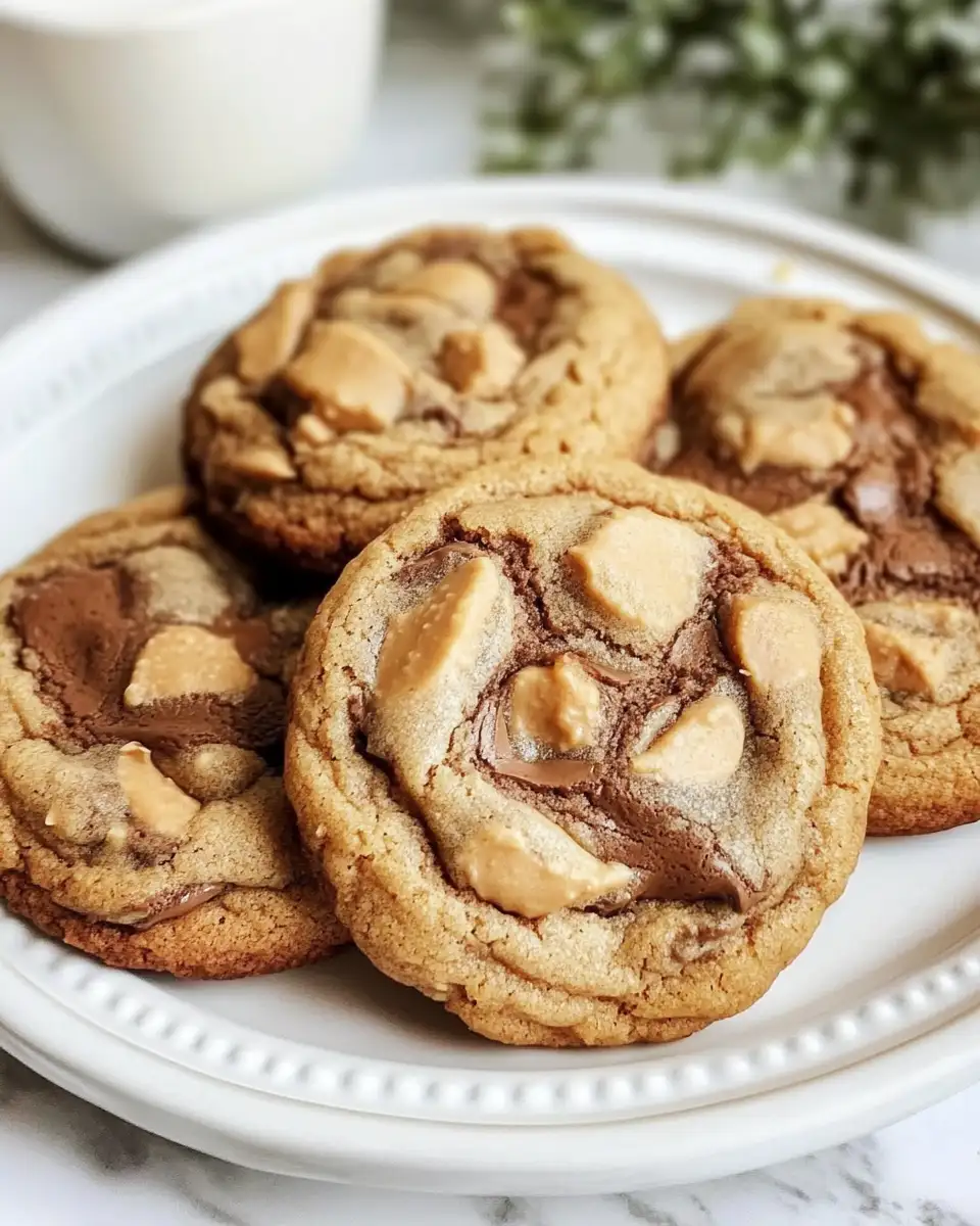 Swirl into Sweet Bliss with Chocolate-Peanut Butter Cookies - Featured Image