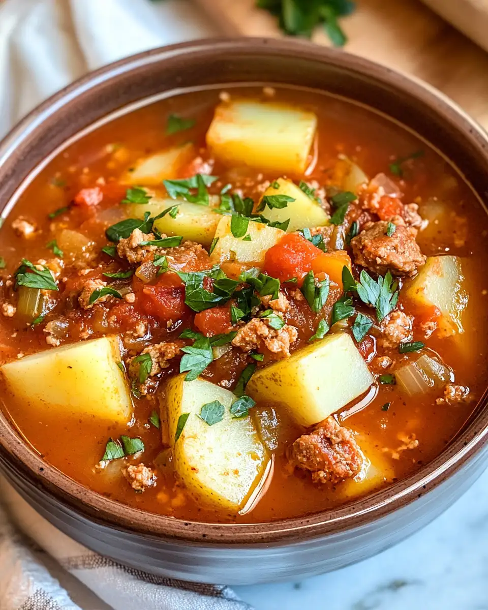 Cozy Up with a Bowl of Hearty Chorizo and Potato Soup - Featured Image