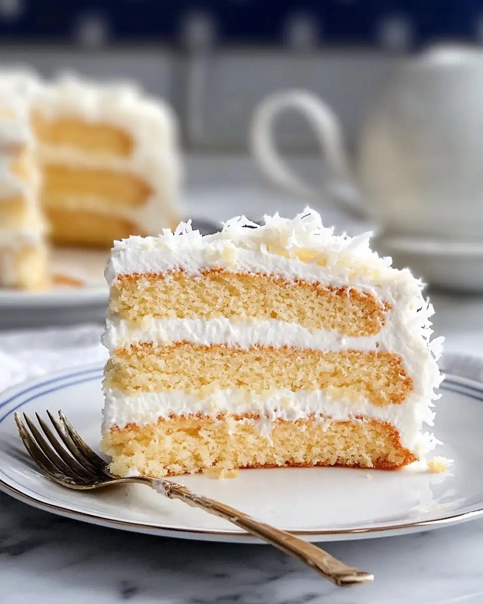 Heavenly Layers of Delight: Discover the Irresistible Coconut Cloud Cake - Featured Image