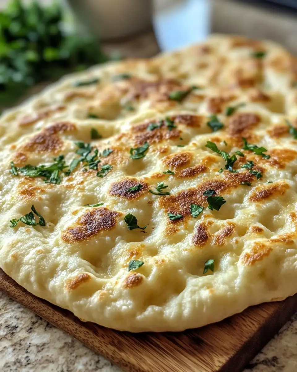 Fluffy and Flavorful: Discover the Magic of Cottage Cheese Flatbread 6 Final dish - Fluffy and Flavorful: Discover the Magic of Cottage Cheese Flatbread