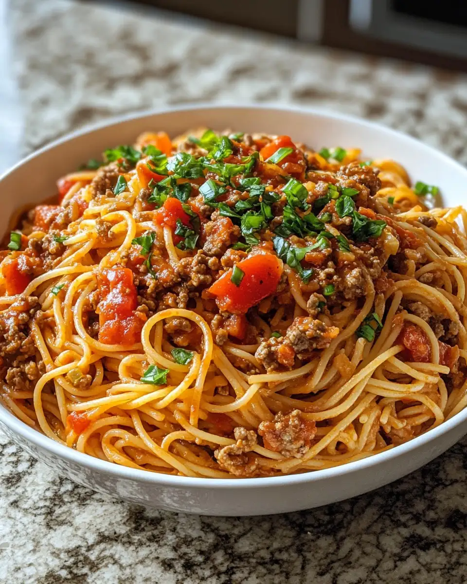 Wrangle Your Taste Buds with Cowboy Spaghetti Delight 6 Final dish - Wrangle Your Taste Buds with Cowboy Spaghetti Delight