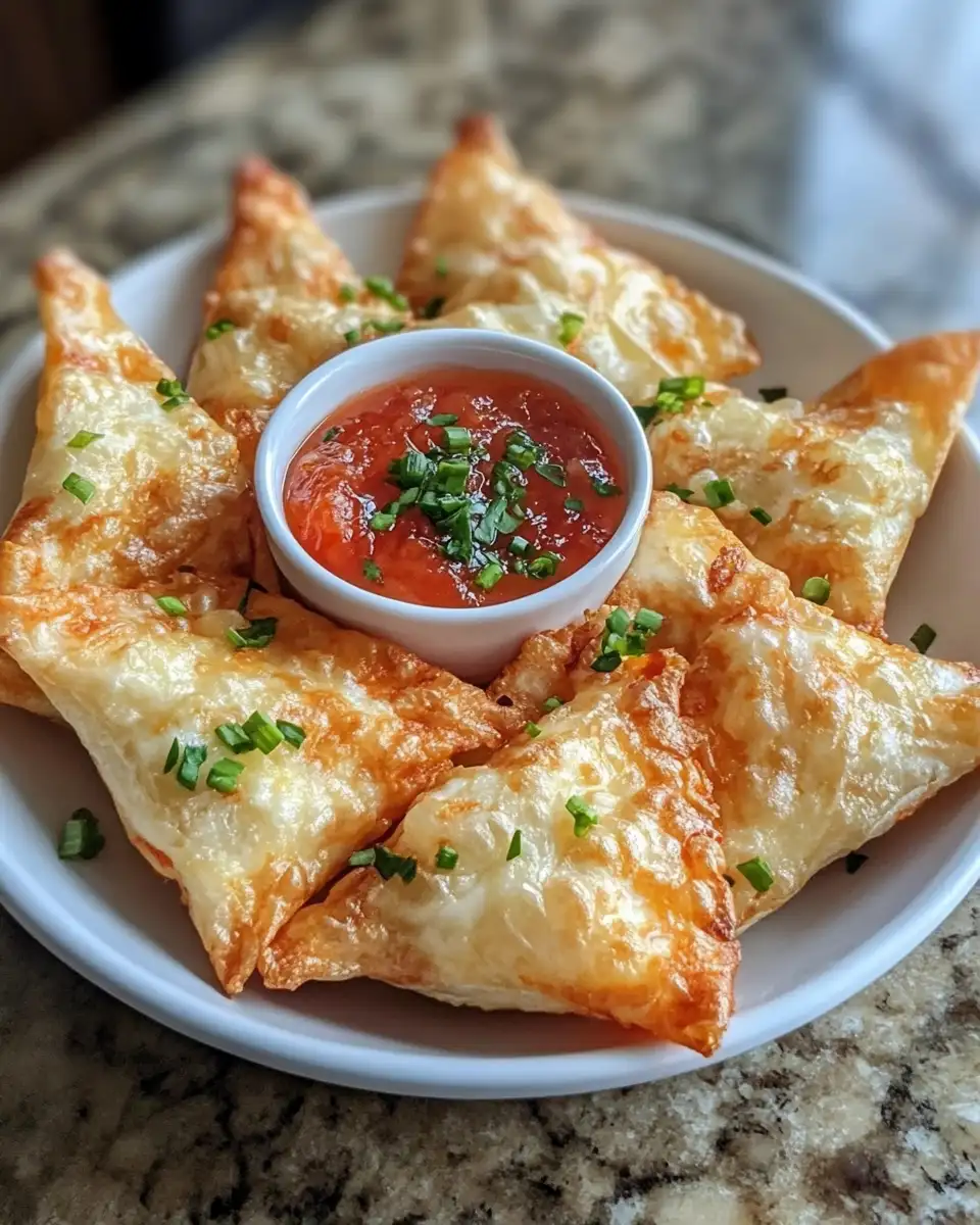 Dive into Deliciousness with Irresistible Crab Rangoon Dip 6 Final dish - Dive into Deliciousness with Irresistible Crab Rangoon Dip