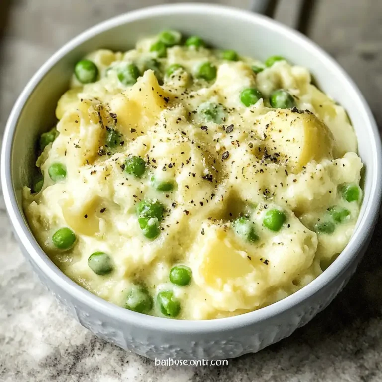 Indulge in Comfort: Creamed Peas and Potatoes Delight - Featured Image