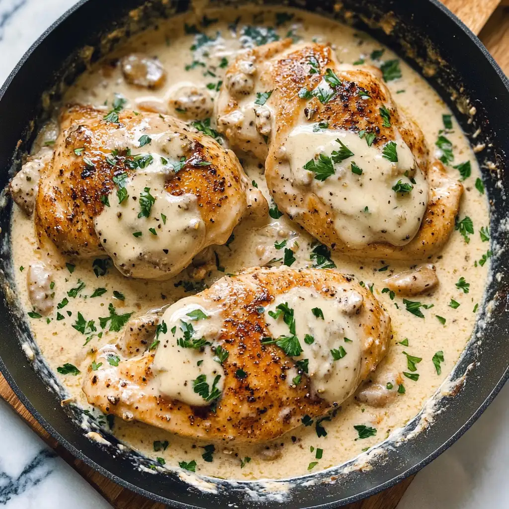Sizzle and Savor: Creamy Boursin Chicken Skillet Delight - Featured Image