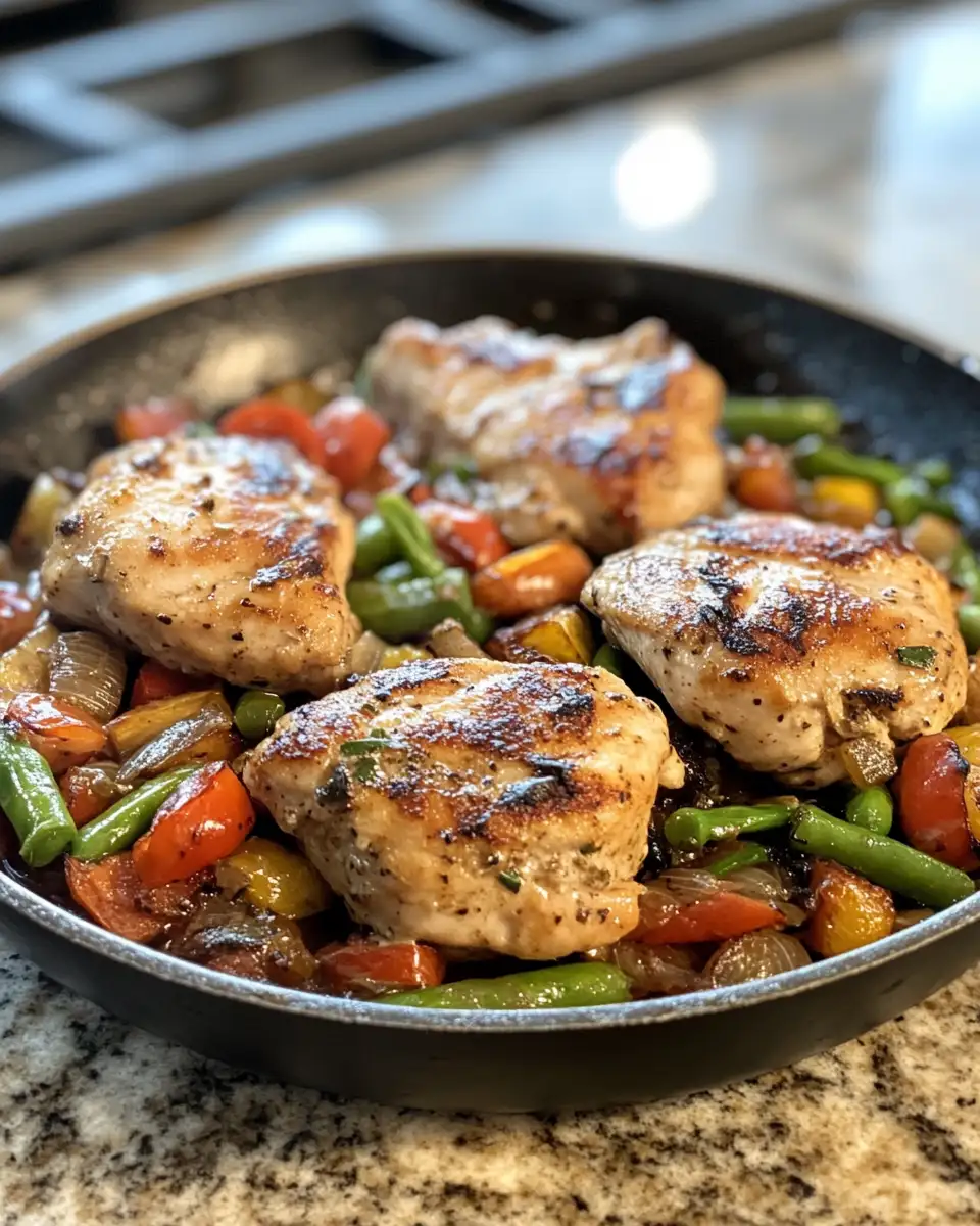 Sizzle and Savor: Creamy Boursin Chicken Skillet Delight 4 Final dish - Sizzle and Savor: Creamy Boursin Chicken Skillet Delight