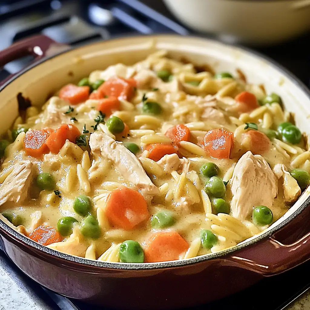 Cozy Up with Creamy Chicken Pot Pie Orzo Bliss - Featured Image