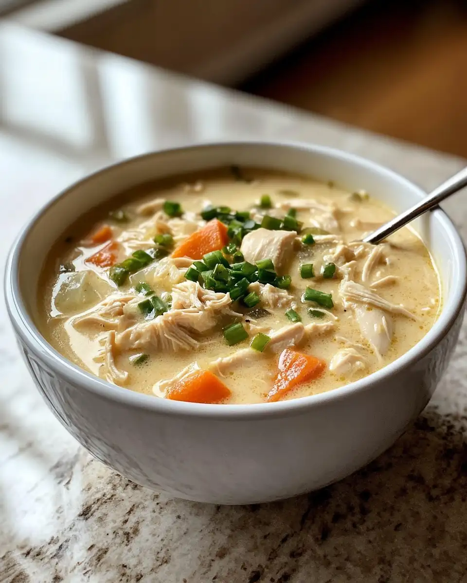 Indulge in Comfort: Creamy Crac Chicken Soup Delight 6 Final dish - Indulge in Comfort: Creamy Crac Chicken Soup Delight