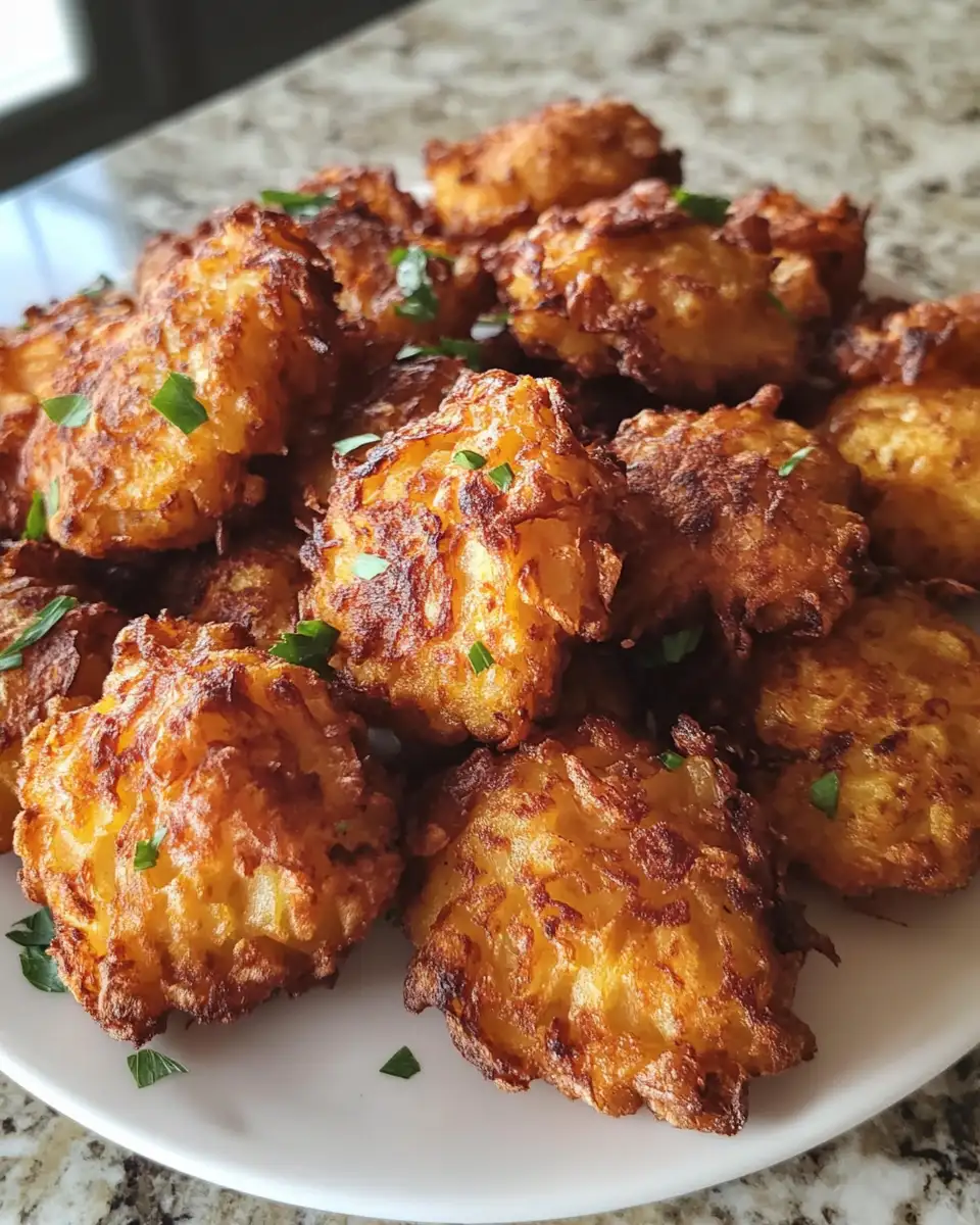 Final dish - Discover the Secret to Perfectly Crispy Amish Onion Fritters