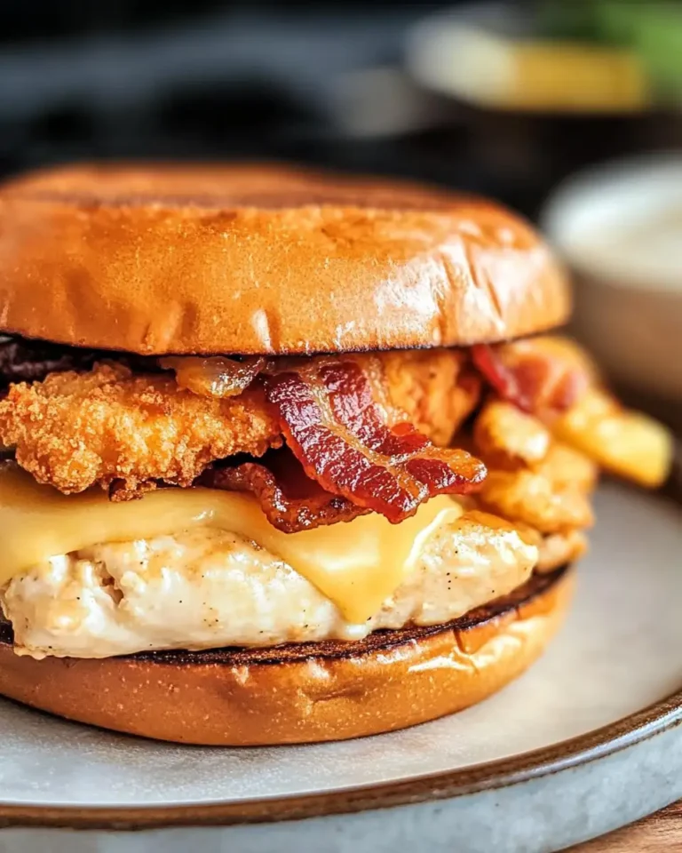 Sizzling Sensation: Crispy Bacon Ranch Chicken Melt Delight 5 Sizzling Sensation: Crispy Bacon Ranch Chicken Melt Delight - Featured Image
