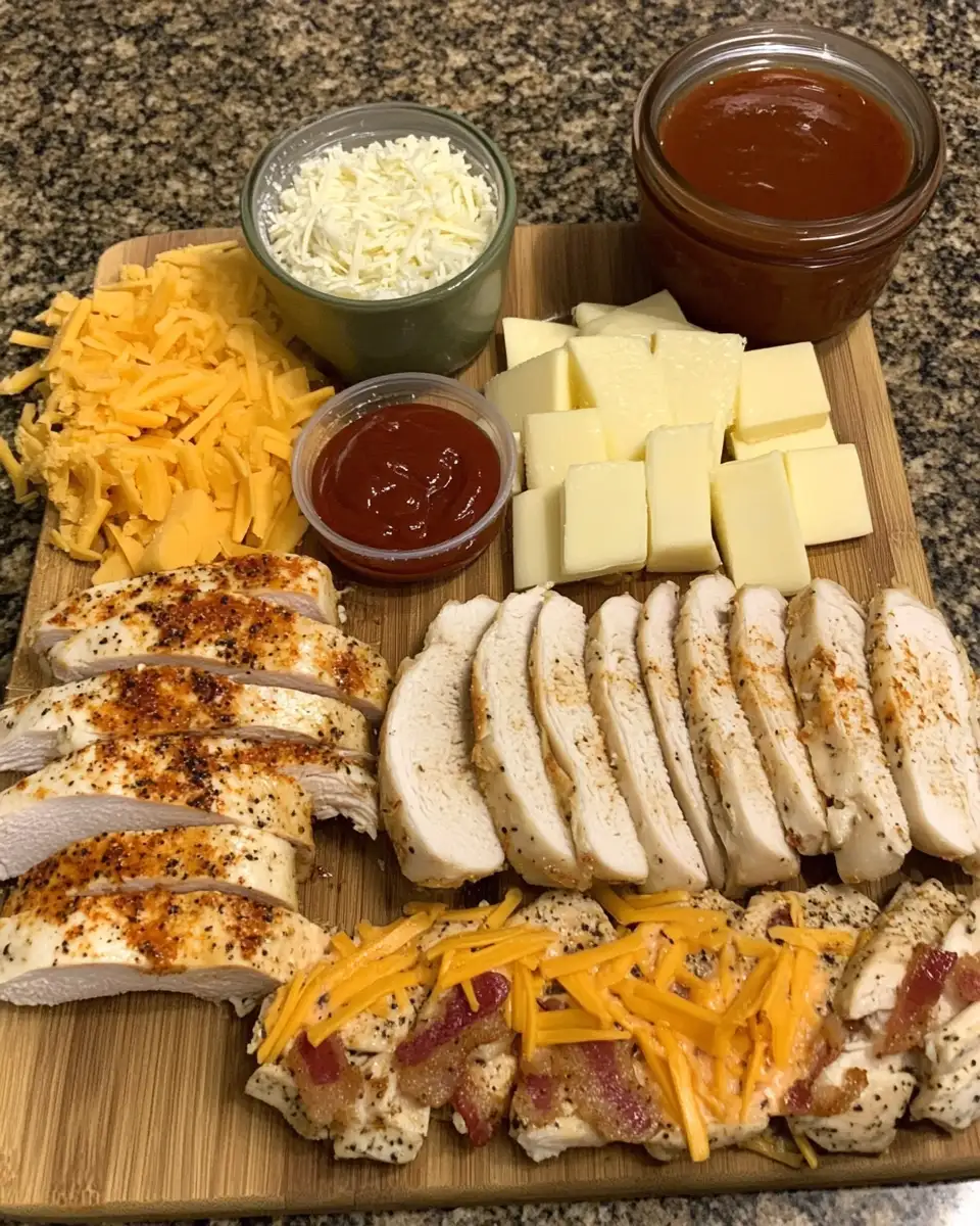 Sizzling Sensation: Crispy Bacon Ranch Chicken Melt Delight 4 Ingredients for Sizzling Sensation: Crispy Bacon Ranch Chicken Melt Delight