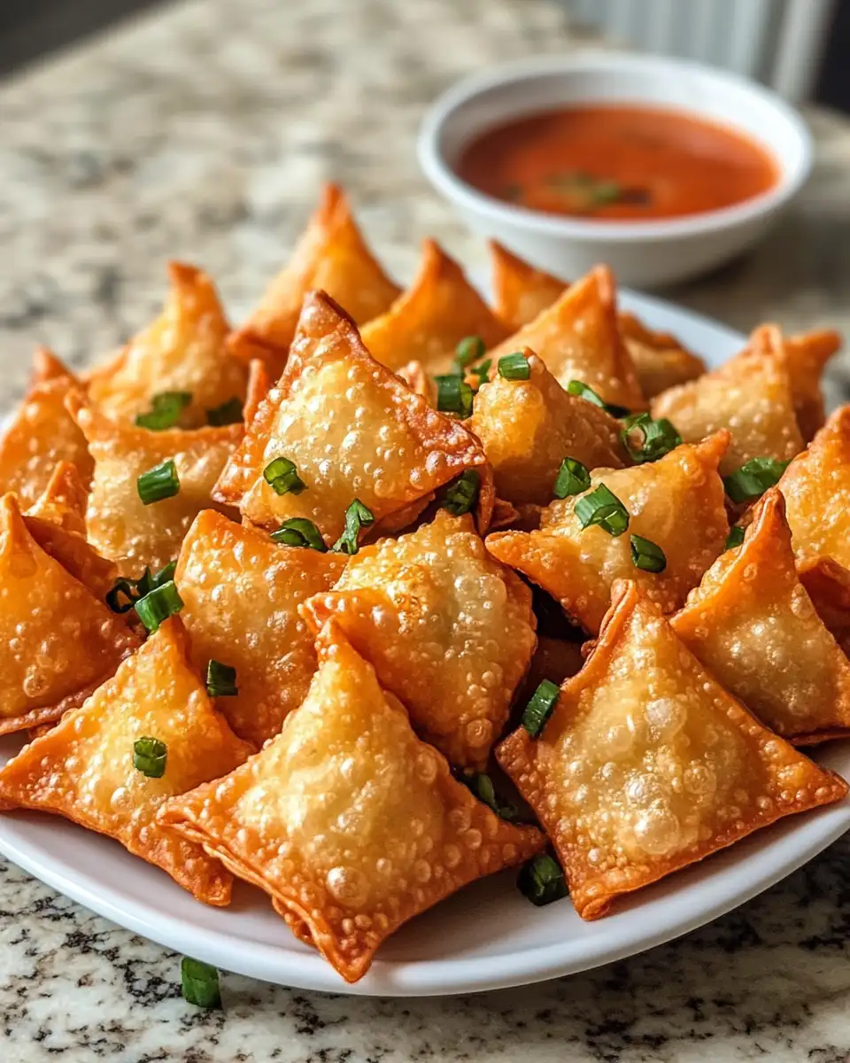 Explode Your Taste Buds with Crispy Crab Rangoon Bombs and Creamy Filling 6 Final dish - Explode Your Taste Buds with Crispy Crab Rangoon Bombs and Creamy Filling