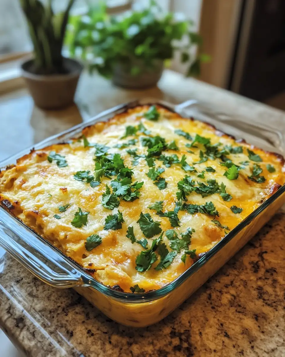 Effortless Flavor Fiesta: Easy Chile Relleno Casserole Recipe 6 Final dish - Effortless Flavor Fiesta: Easy Chile Relleno Casserole Recipe