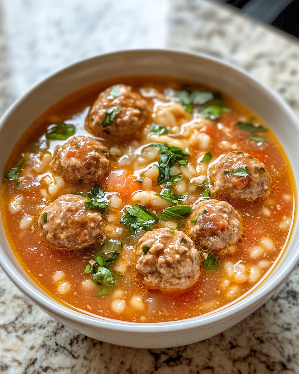 Cozy Up with Easy Creamy Italian Meatball Soup 6 Final dish - Cozy Up with Easy Creamy Italian Meatball Soup