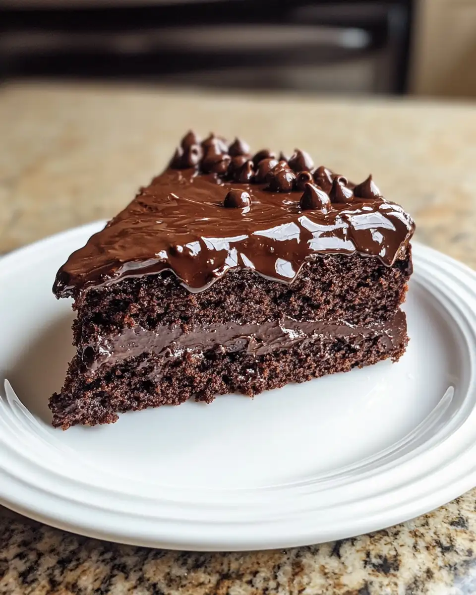 Final dish - Indulge in Bliss: Easy Double Chocolate Coca Cola Cake Recipe