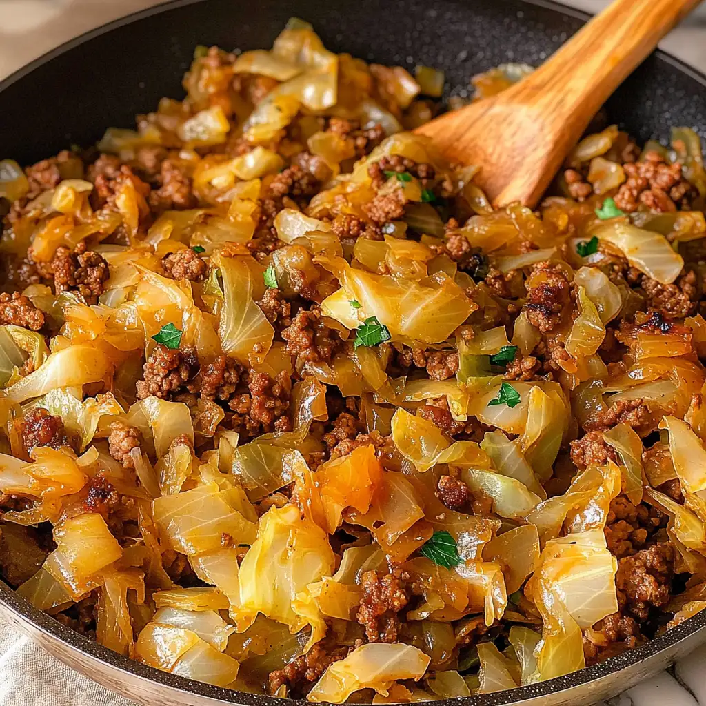Quick and Delicious Ground Beef and Cabbage Skillet for Busy Weeknights - Featured Image